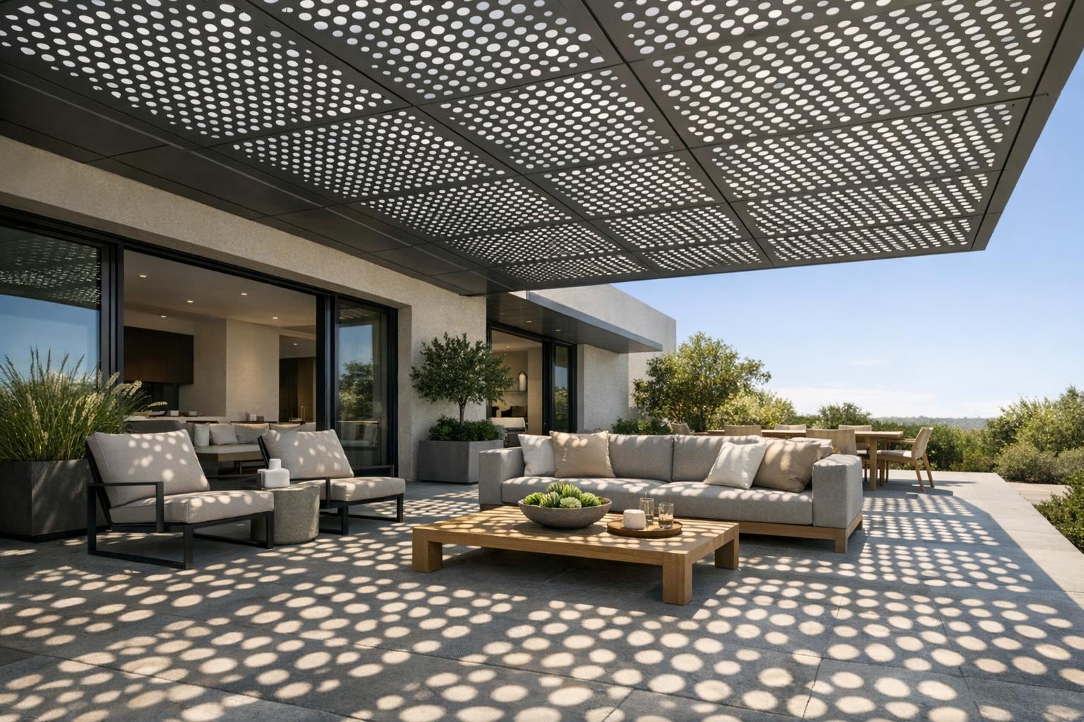 Zadaszenia perforowane — nowoczesne rozwiązania dla domu i biznesu